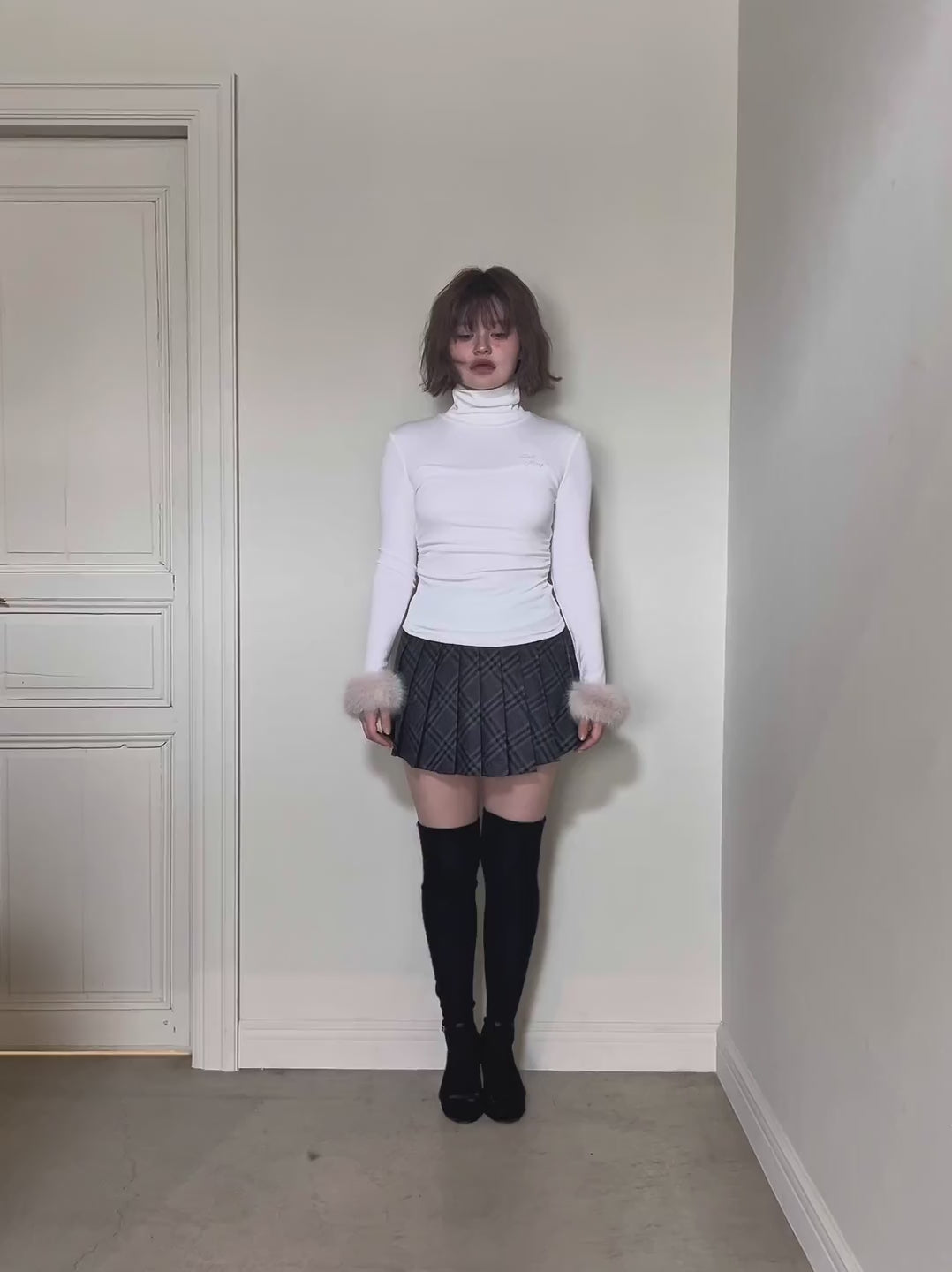 ANDMARY】Nicole fur tops