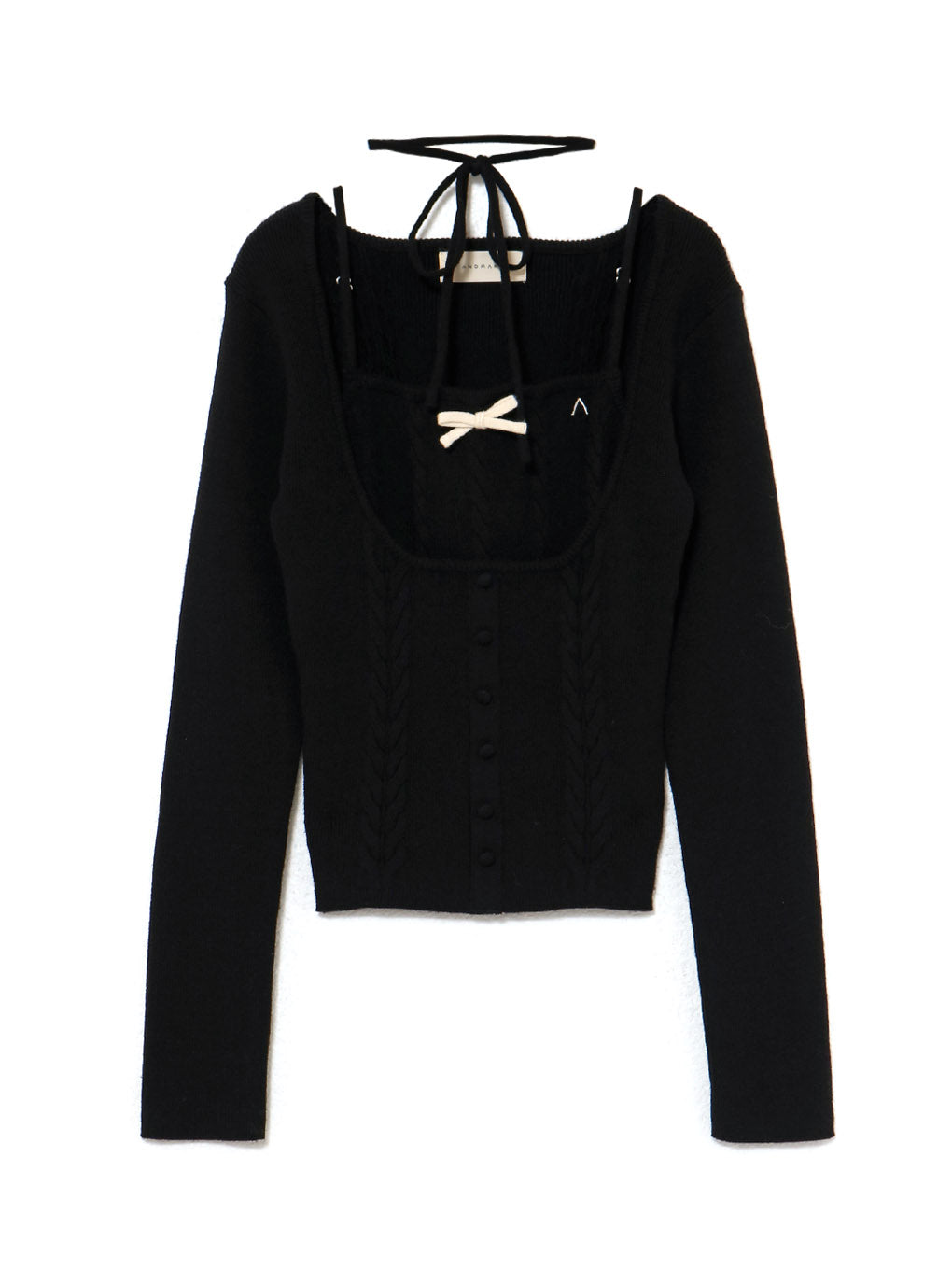 ANDMARY】Sharon ribbon tops