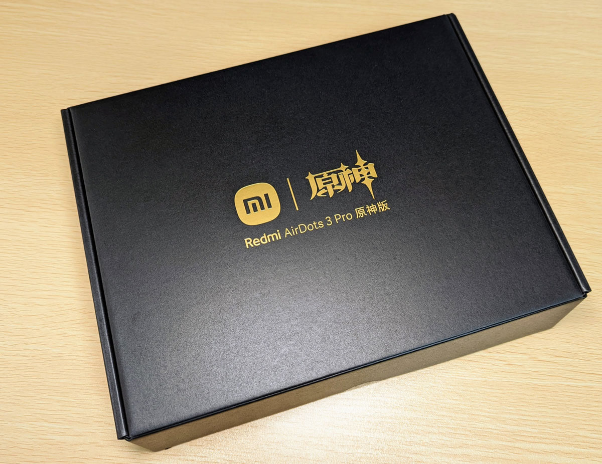 Redmi AirDots 3 Pro 原神版レビュー。クレーをモチーフとしたデザイン