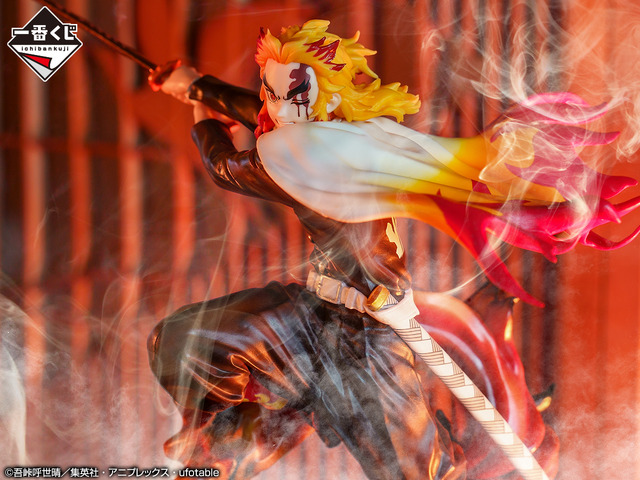 鬼滅の刃」炭治郎、煉獄、魘夢、猗窩座の戦闘シーンをフィギュア化