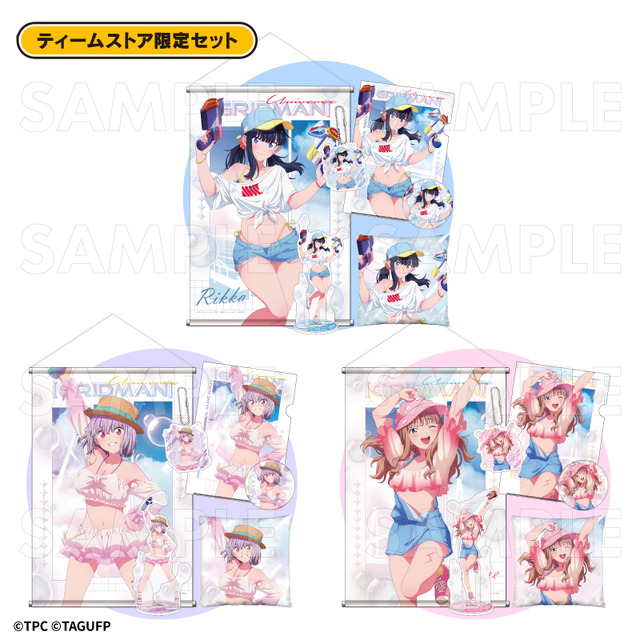 グリッドマンユニバース」宝多六花、新条アカネ、南夢芽とあわあわ