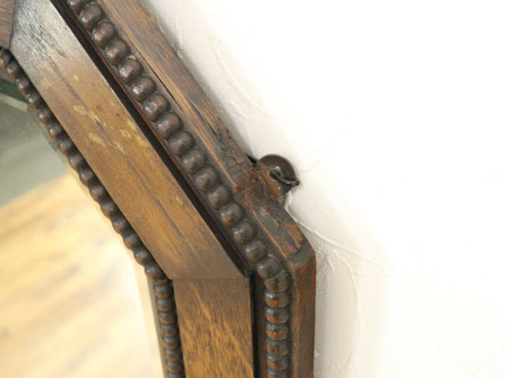 イギリスアンティークらしいウォールミラー 57888 アンティーク家具