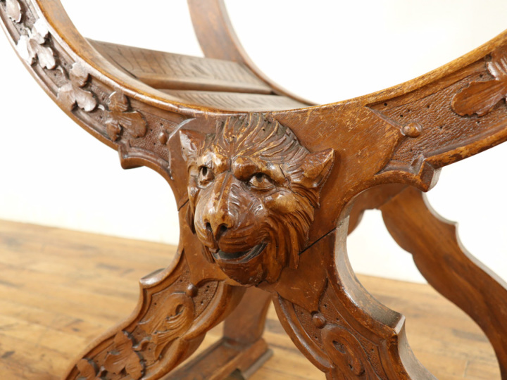 重厚な雰囲気 ダンテスカチェア サボナローラチェア 64812