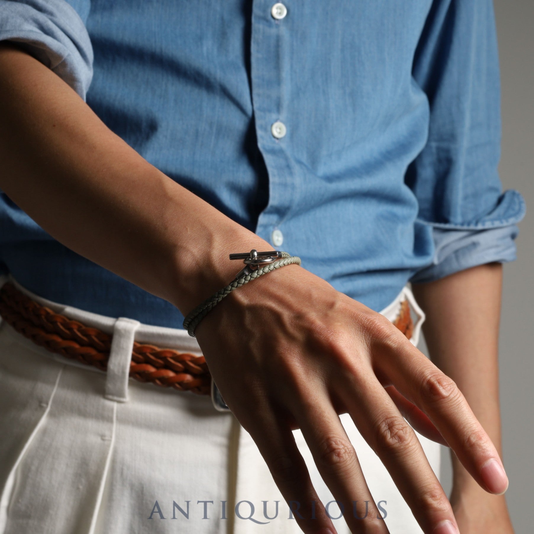 エルメス ブレスレット グレナン ドゥブルトゥール レザー | 東京銀座