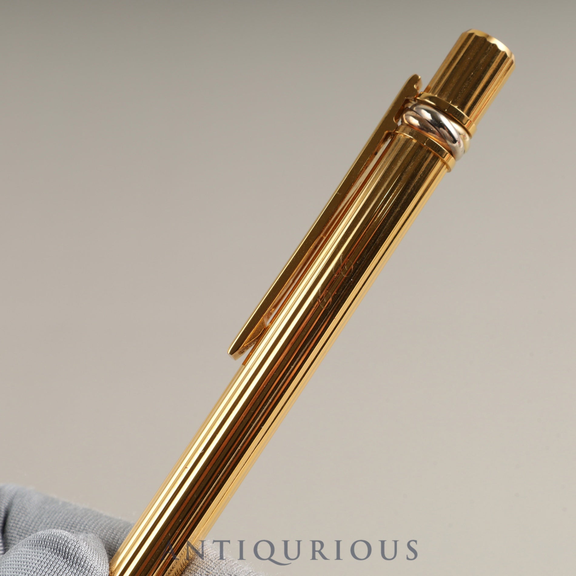 カルティエ トリニティ ボールペン 青インク ケース 冊子 国際保証書