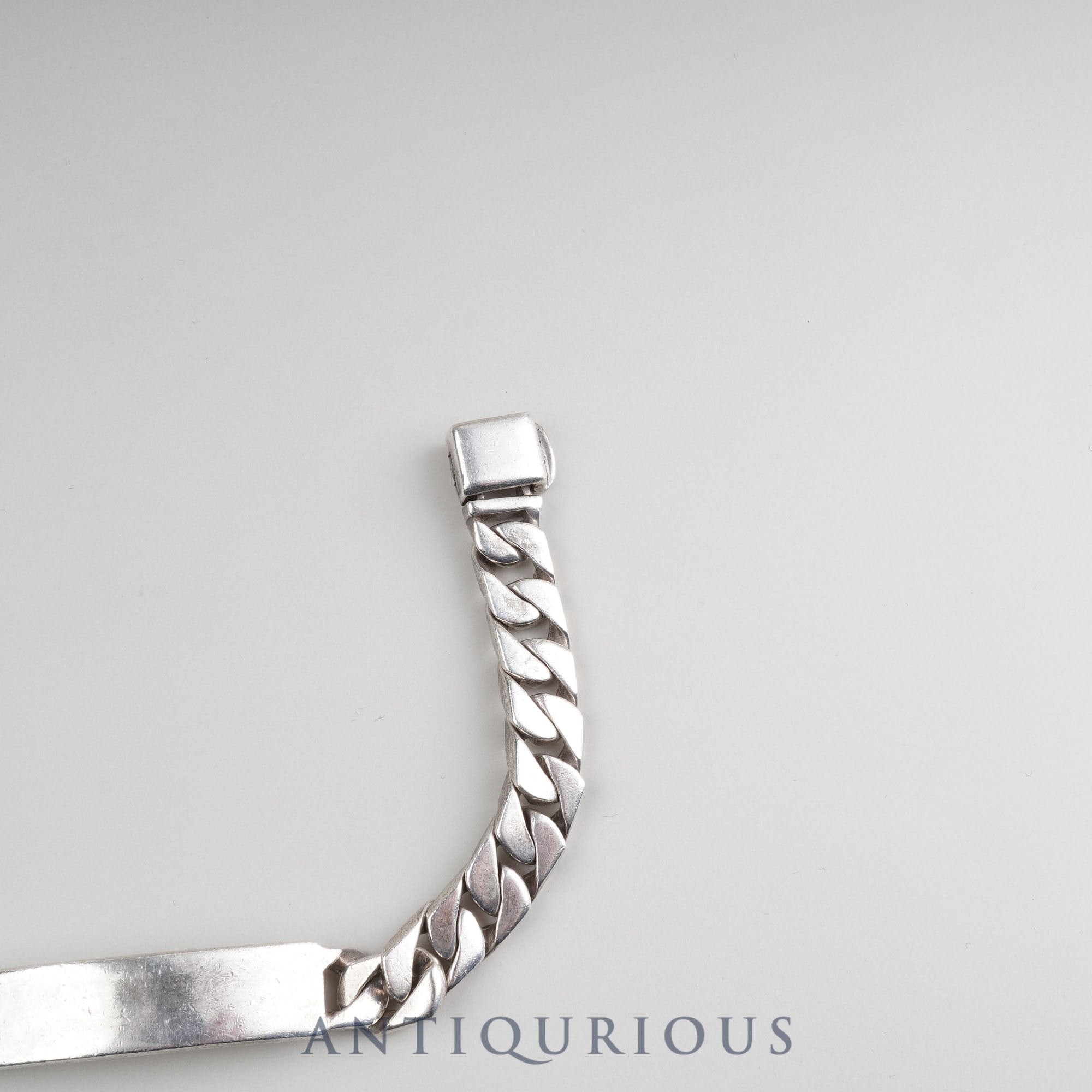 Tiffany ID Bracelet, Curb Chain, Sterling Silver | 東京銀座の