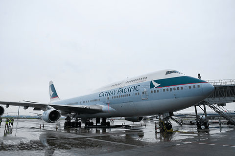 キャセイパシフィック航空、羽田発CX543便でボーイング 747-400型機