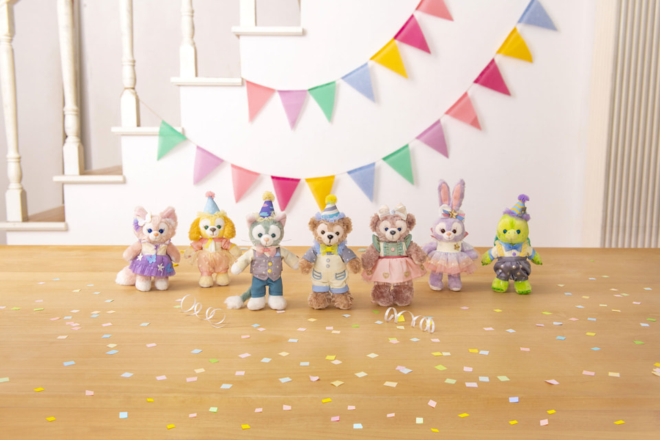 東京ディズニー40周年、ダッフィー＆フレンズのグッズやスーベニアつき