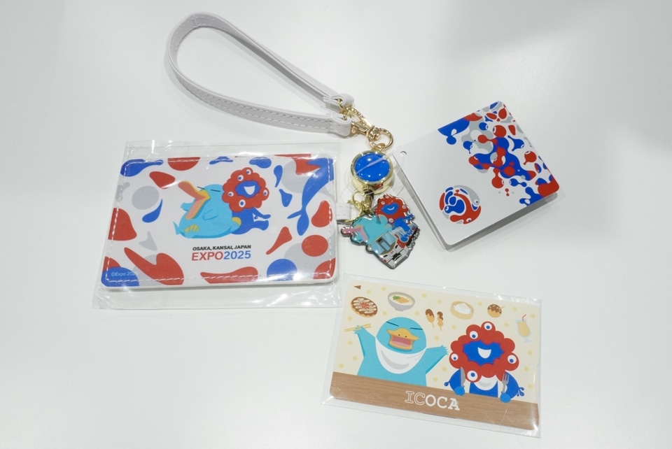 万博記念ICOCAを買ってみた！ セット販売のグッズ全種類も撮り下ろし