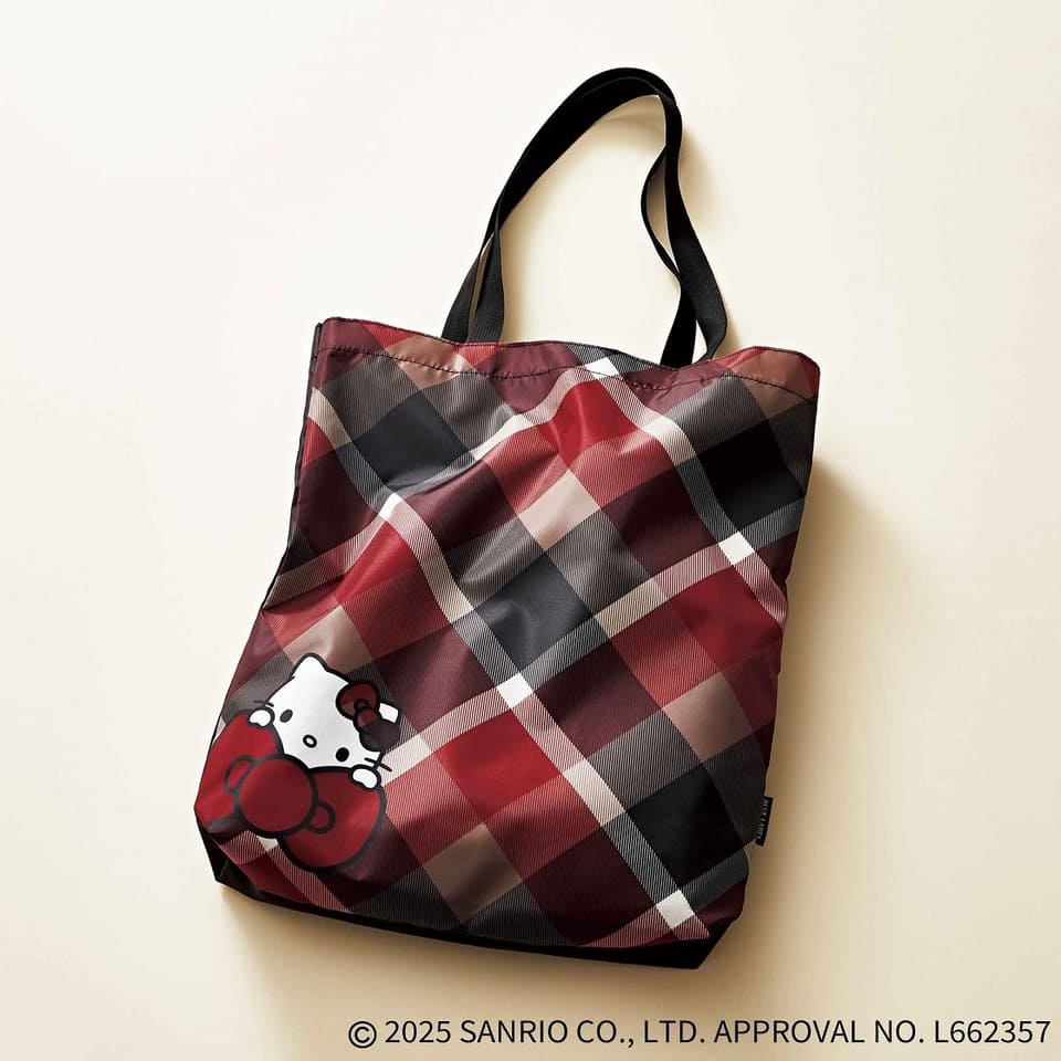 sweet 10月号は「ハローキティ」大容量トートバッグが付録。クレスト