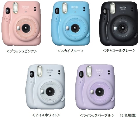 富士フイルム、リニューアルしたチェキ「instax mini 11」4月上旬発売