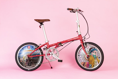 TVアニメ「ゆるキャン△」×「DAHON」コラボ自転車予約受付開始