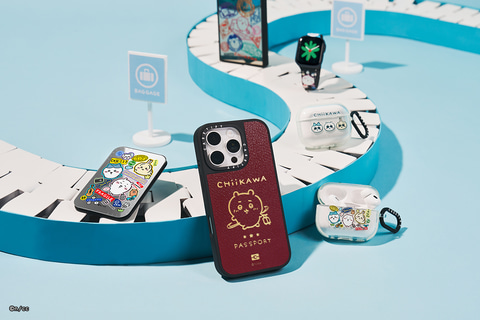 ちいかわ、旅行をさらに楽しくしてくれる「ちいかわ×CASETiFY