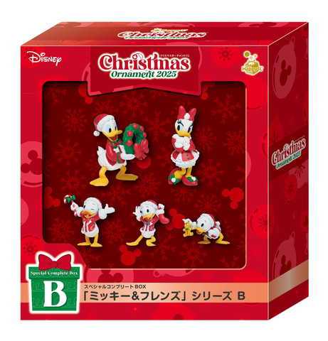 ディズニー】Happyくじ「DISNEY クリスマスオーナメント 2025」11月8日
