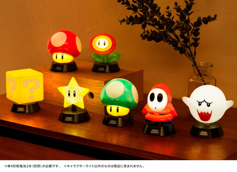 卓上ライト「スーパーマリオ キャラクターライト」に「テレサ」が