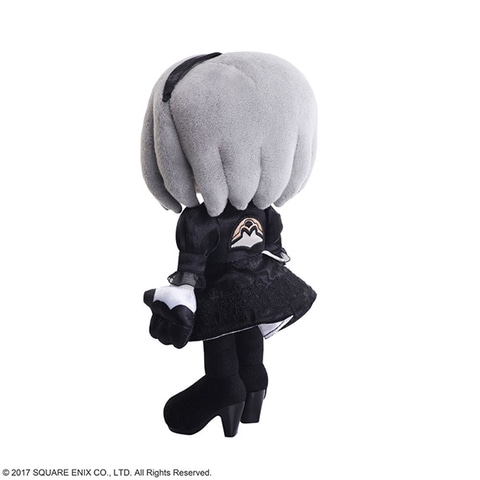 2B」と「9S」の可動ぬいぐるみ「ニーア オートマタ アクションドール