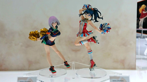 WF2020W速報】「SSSS.GRIDMAN」より、「新条アカネ」と「宝多六花」の