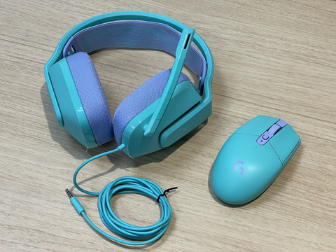 これは衝撃的に軽いぞ！ コスパ抜群の有線ゲーミングヘッドセット