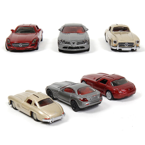メルセデスベンツの人気3車種がミニカーに！ 「メルセデスセット