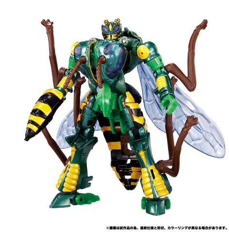 ビーストウォーズ」から「チータス」と「ワスピーター」の変形