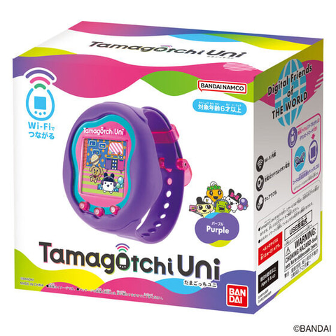 たまごっちシリーズ初のWi-Fi搭載モデル「Tamagotchi Uni Pink