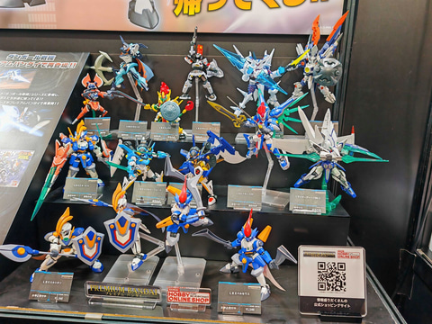 ダンボール戦機」シリーズより懐かしのLBXたちが大集結！ イベント会場