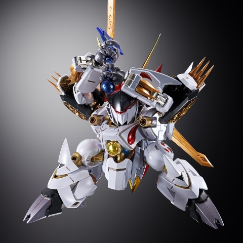 二段階変形ギミックを搭載。可動フィギュア「METAL BUILD DRAGON SCALE