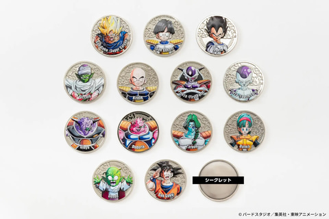 ドラゴンボールZ」より14キャラの「コレクティブルメダル」が予約開始