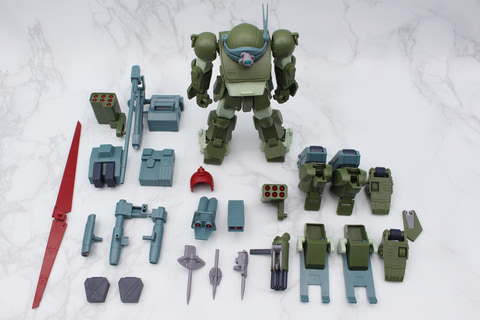 レビュー】「HG スコープドッグ用拡張パーツセット3・4・5」レビュー