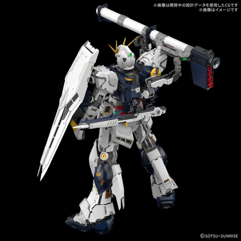 ガンプラ「PG UNLEASHED 1/60 νガンダム」本日発売！ - HOBBY Watch