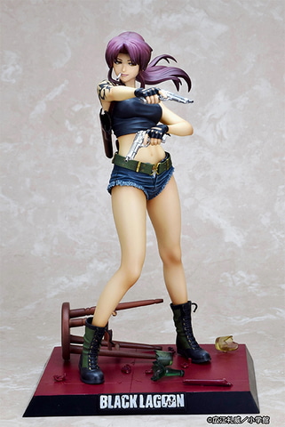 ブラックラグーン」よりレヴィの1/6スケールフィギュア「Revy Two Hand