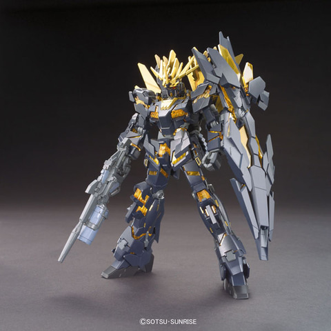 HGUC シナンジュ」と「HGUC バンシィ・ノルン（デストロイモード）」が