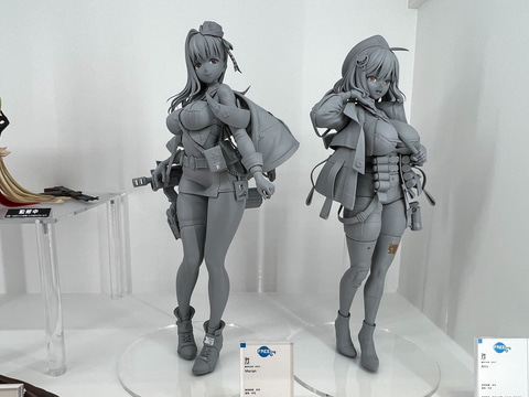 NIKKE」より、マリアンとアニスが立体化！ フリーイング、原型見本を