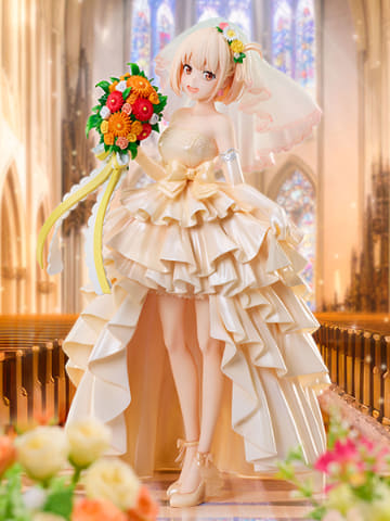 リコリコ」千束とたきなのウェディングドレス姿フィギュア予約開始