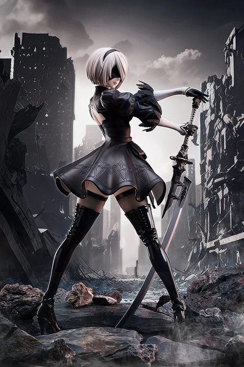 フリーイング、アニメ「NieR:Automata」より2Bを1/4スケールで