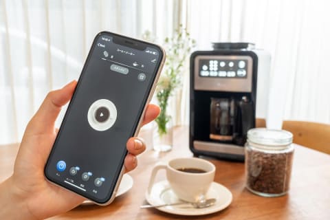 タイマーで朝から淹れたてコーヒー。+Style「スマート全自動コーヒー