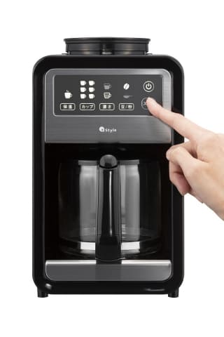 タイマーで朝から淹れたてコーヒー。+Style「スマート全自動コーヒー