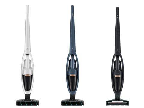 エレクトロラックス、床から棚の上まで掃除できるスティッククリーナー