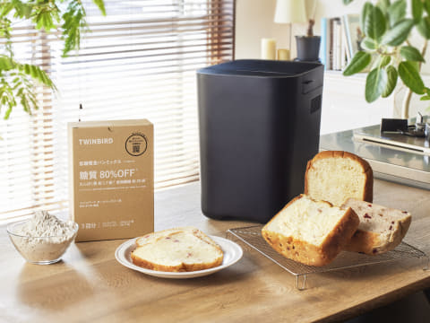 低糖質パンをおいしく、ツインバードのホームベーカリー - 家電 Watch