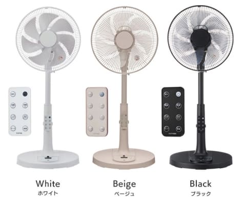 冷えすぎ防ぐ扇風機。室温に応じて風量調整 - 家電 Watch