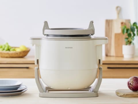 アイリスの回るドラム調理鍋 夏に唐揚げしても暑くない - 家電 Watch