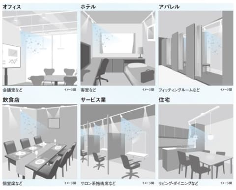 パナソニック、天井に設置できるナノイーX発生機。工事不要 - 家電 Watch