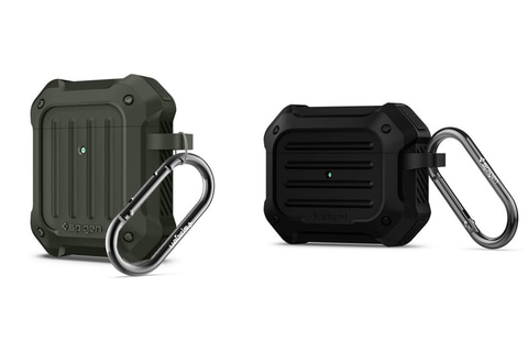 Spigen、「AirPods」「AirPods Pro」用の耐衝撃ケース - ケータイ Watch