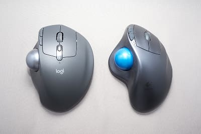 親指トラックボールの大本命！ 「MX ERGO」 - ケータイ Watch