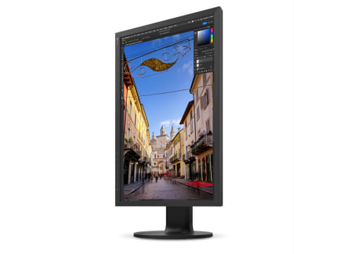 EIZO、USB Type-C搭載のプロ向けモニター「ColorEdge CS2400S」。輝度