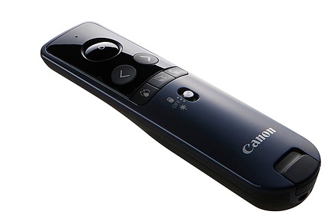 キヤノン、カーソル操作もできるプレゼンタ兼用レーザーポインタ - PC