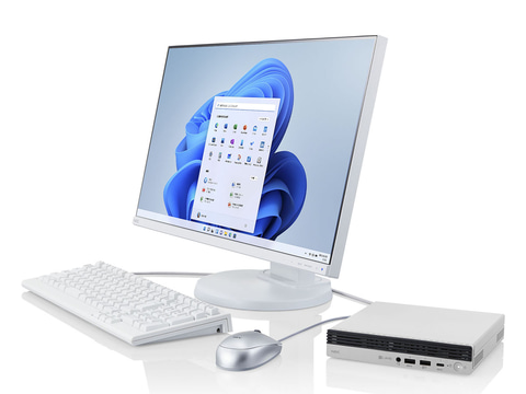 NEC PC、第12世代Core i7搭載のミニPC。Core i9+Intel GPUのスリムPCも