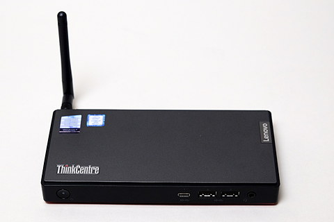 PC短評】ケーブル1本で動く極小デスクトップ、レノボ「ThinkCentre