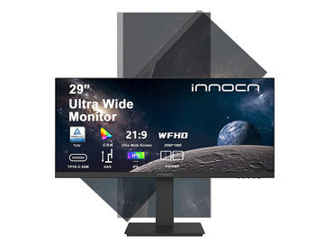 innocn、フルHDパネル2枚分の43.8型液晶 - PC Watch