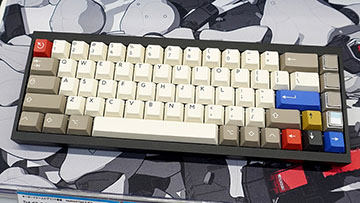 クラシカルなベージュカラーが特徴のキーキャップセット「PBS MV